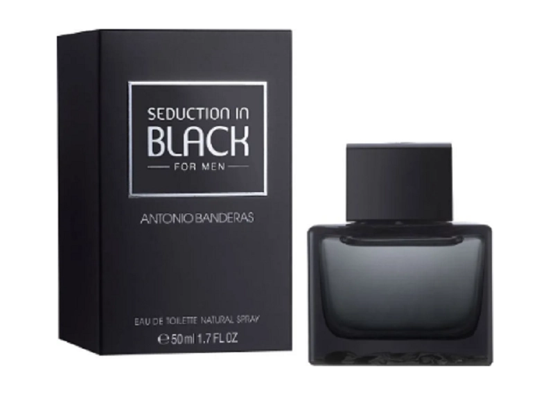 Produto: Seduction in Black For Men Antonio Banderas Perfume Masculino 50ml