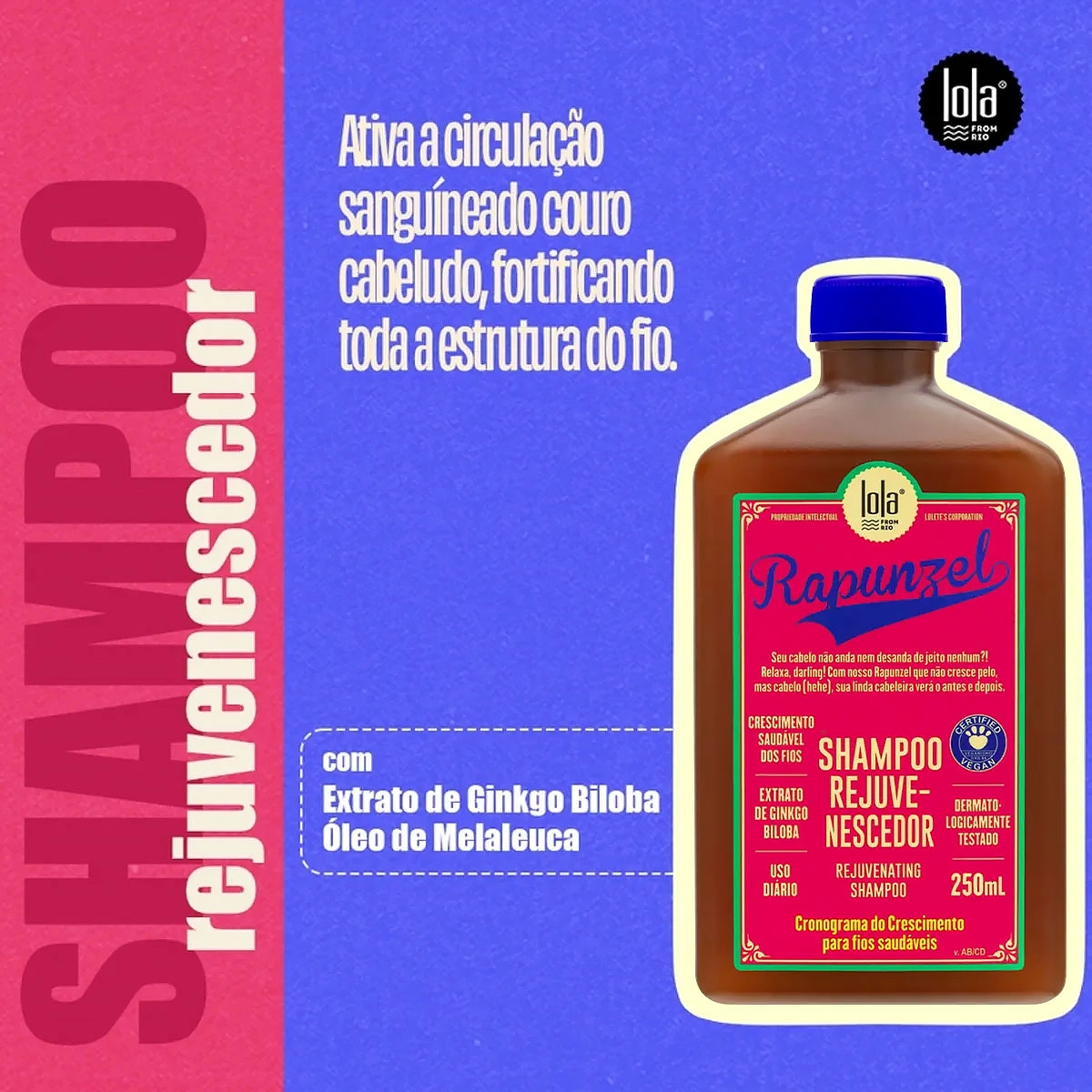 Produto: Kit Lola From Rio Rapunzel Milk Shampoo Leave-in (2 produtos)