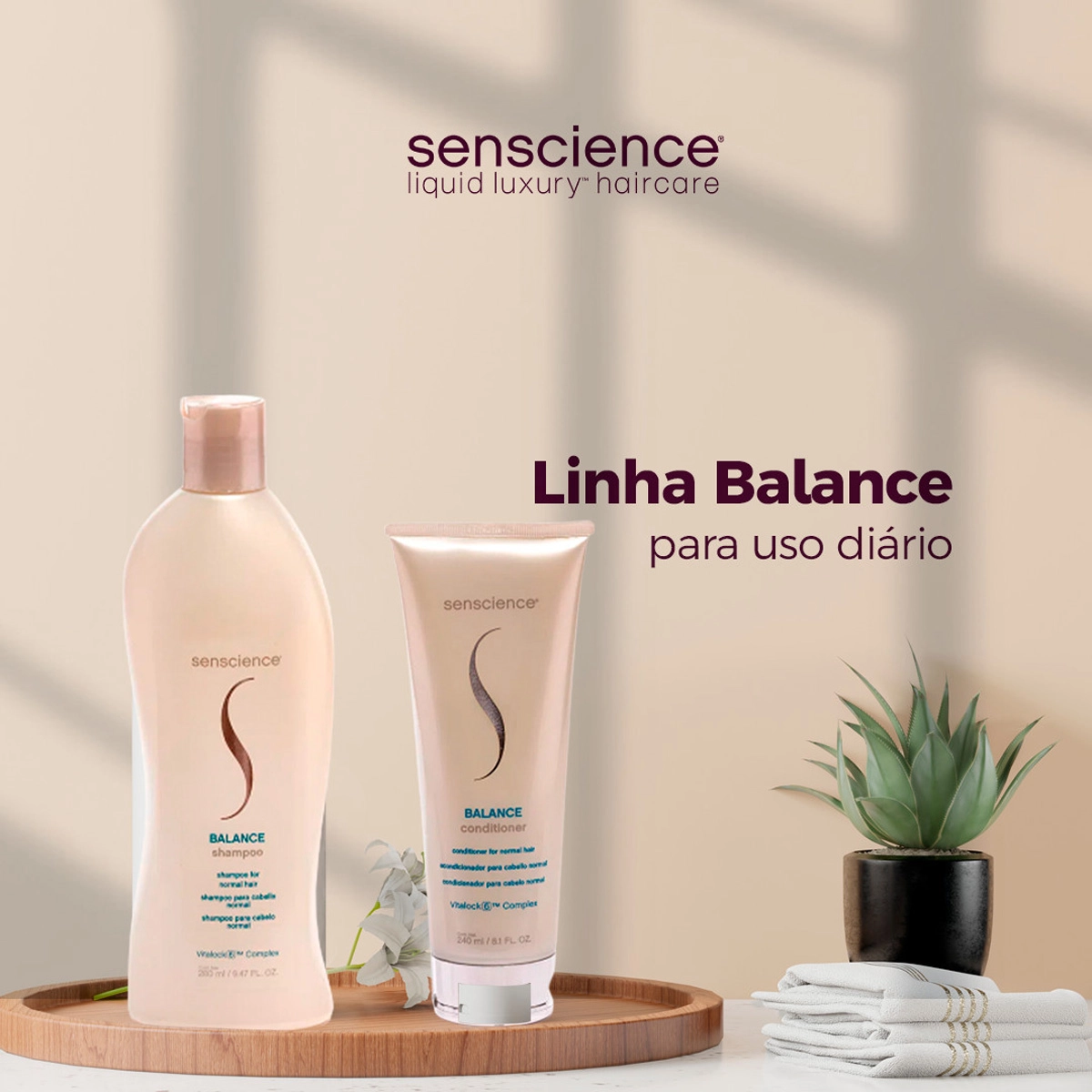 Produto: Kit Senscience True Hue Balance Duo Oil (3 produtos)