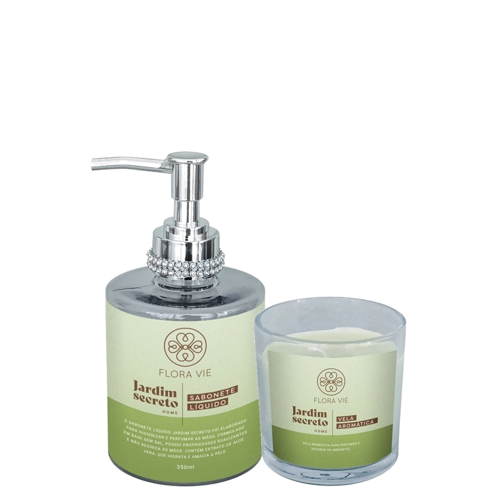 Kit Flora Vie Jardim Secreto Dupla Encantadora (2 Produtos) Produto: Kit Flora Vie Jardim Secreto Dupla Encantadora (2 Produtos)
