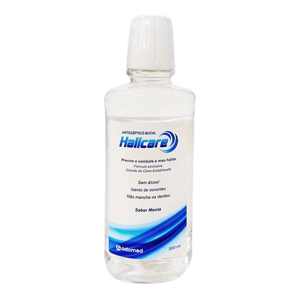 Produto: Kit Enxaguante Bucal Antisséptico Odomed Halicare 300ml 2 Unidades