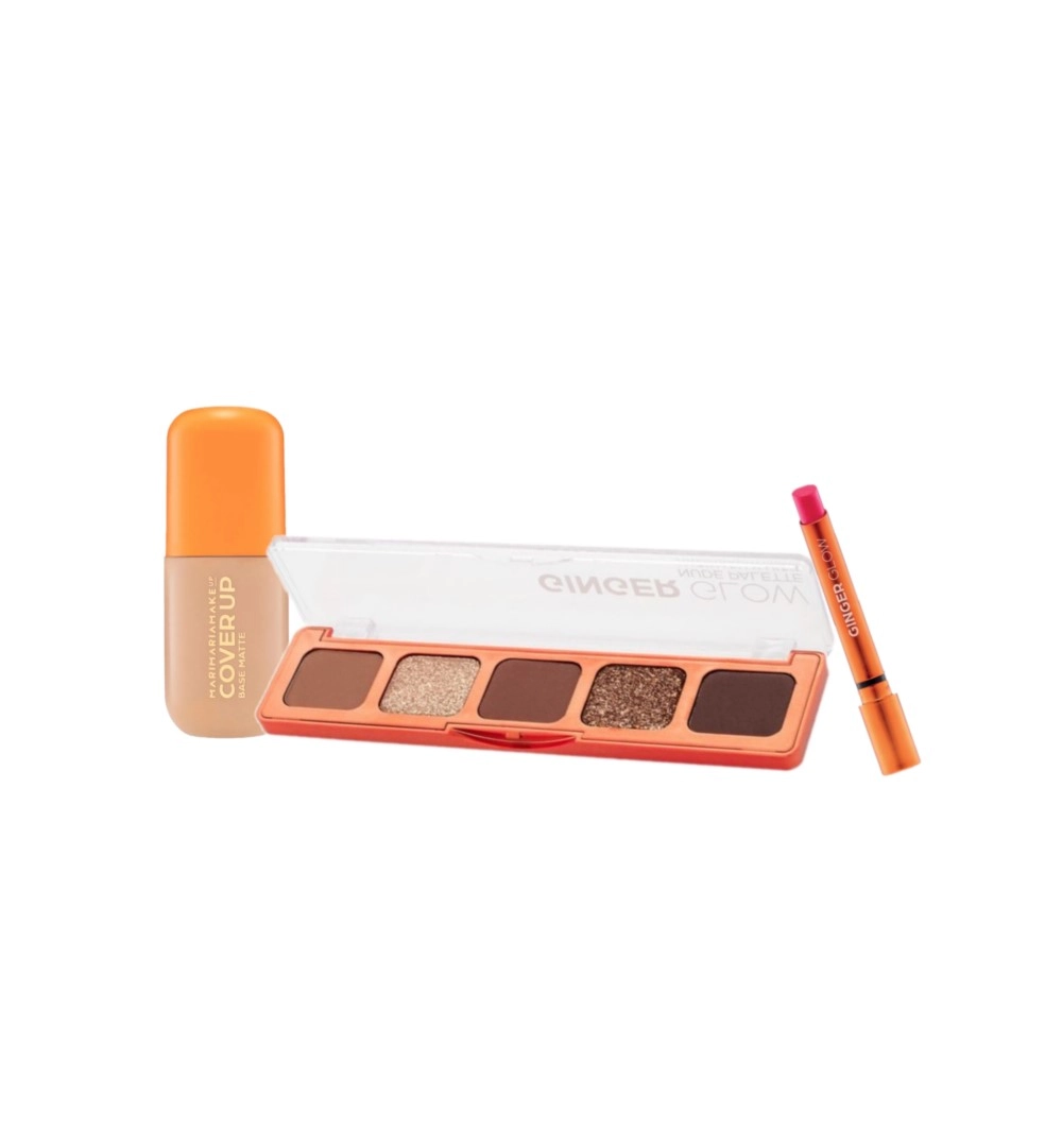Kit Mari Maria Makeup Ginger Nude Bold Cover Up MM08 (3 produtos) Produto: Kit Mari Maria Makeup Ginger Nude Bold Cover Up MM08 (3 produtos)
