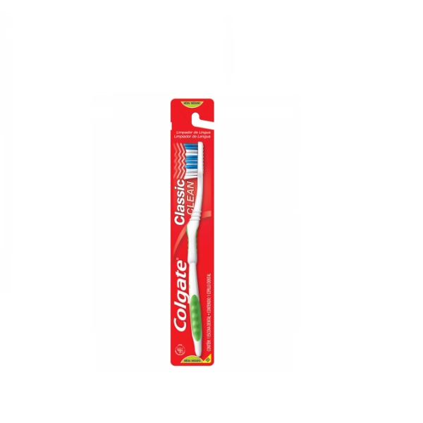 Produto: Colgate Escova Dental Classic Clean Cores Variadas - 1 Unidade