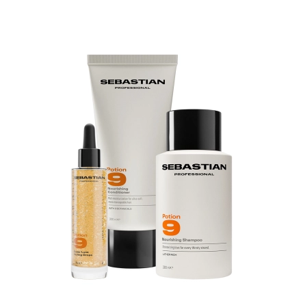 Produto: Kit Sebastian Professional Potion 9 – Cuidado Multifuncional (3 produtos)
