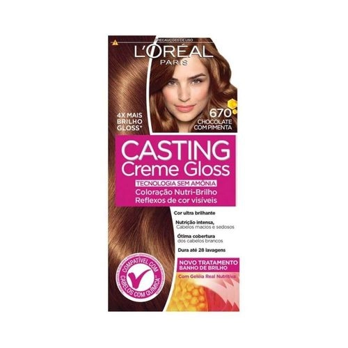 Produto: Tonalizante Casting 0670 Chocolate com Pimenta