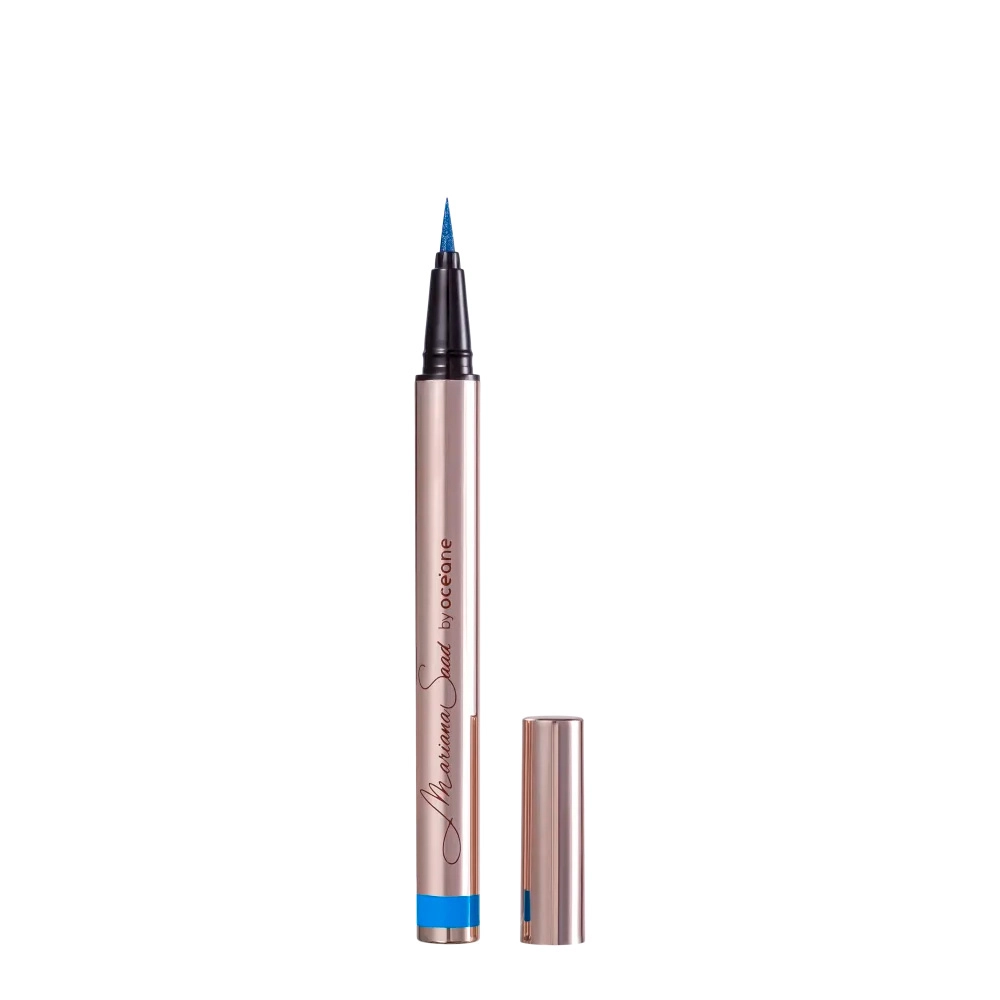 Produto: Kit Mariana Saad by Océane 4Glow - Paleta de Iluminador e Caneta Delineadora Blue/Azul (2 Produtos)