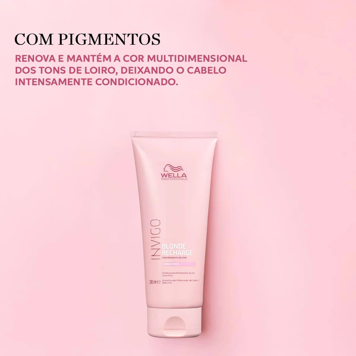Produto: Condicionador Wella Professionals Invigo Blonde Recharge 200ml