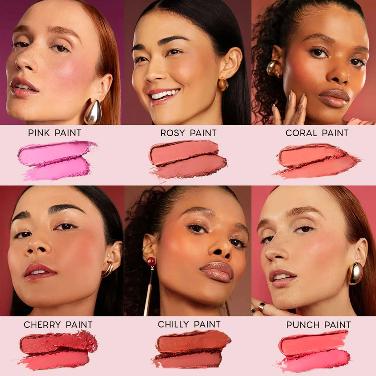 Kit Blush Duo Edition Coral Paint Océane 10,2g Produto Kit Blush Duo Edition Coral Paint Océane 10,2g