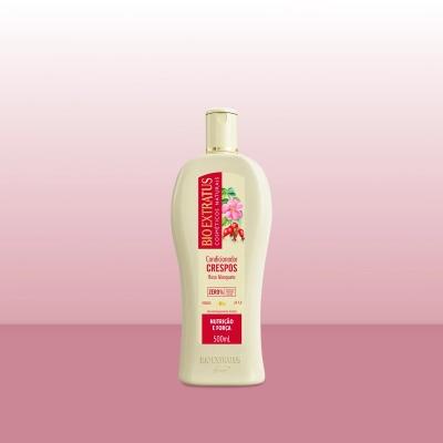 Kit Crespos Rosa Mosqueta Bio Extratus Shampoo 500ml Condicionador 500ml Máscara 230g Produto Kit Crespos Rosa Mosqueta Bio Extratus Shampoo 500ml Condicionador 500ml Máscara 230g