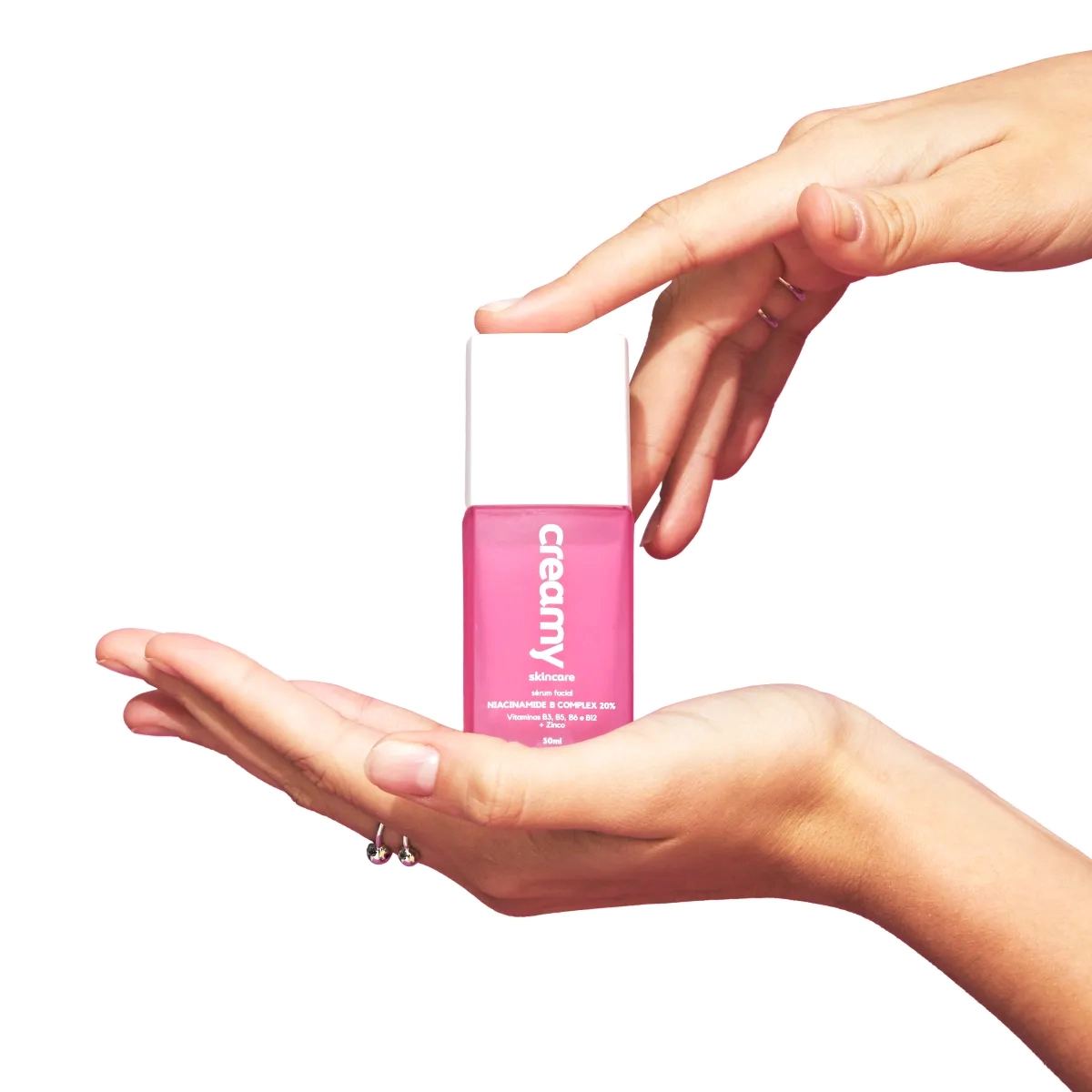 Produto: Kit Creamy Niacinamide B Complex 20% e Escova de Limpeza Facial 2 em 1 (2 produtos)