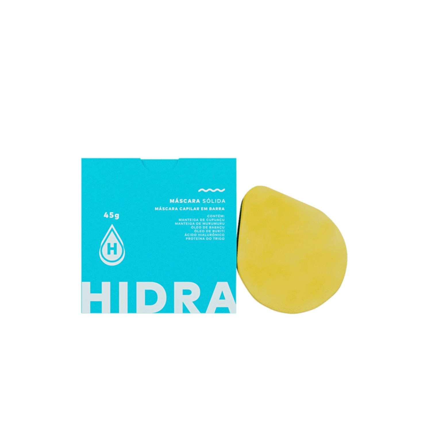 Hidratei Máscara Sólida Capilar em Barra 45g Produto: Hidratei Máscara Sólida Capilar em Barra 45g