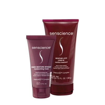 Produto: Kit Senscience Inner Restore Intensif Máscara e Moisture Leave-in (2 produtos)