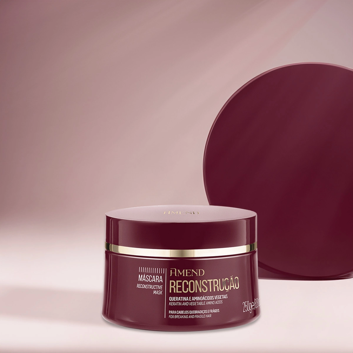 Produto: Kit Amend Blindagem Essencial Fluído e Amend Essenciais Máscara de Reconstrução (2 produtos)