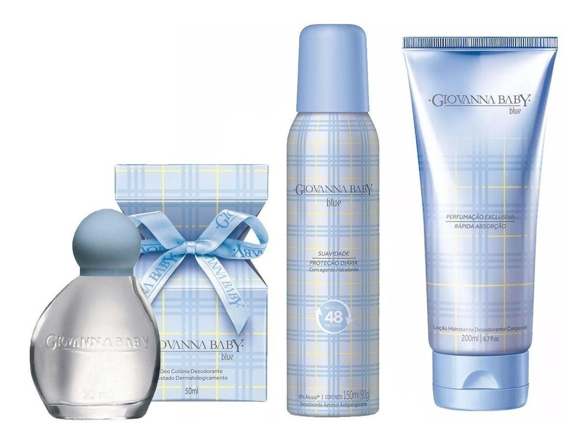 Kit Giovanna Baby Blue 3 Produtos Produto: Kit Giovanna Baby Blue 3 Produtos