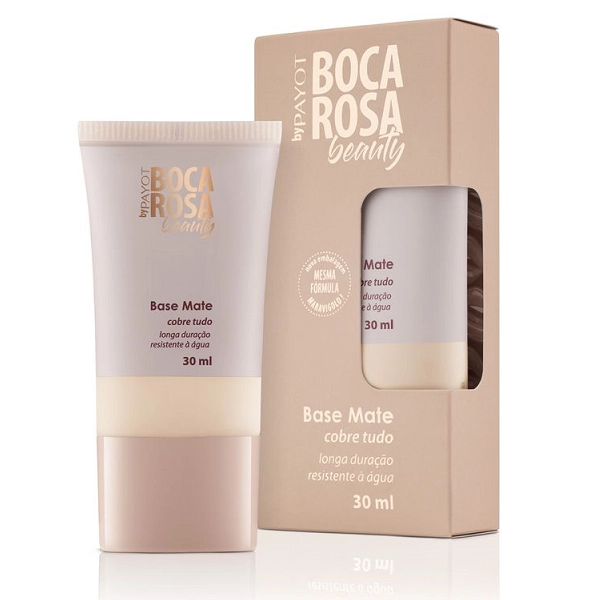 Base Líquida Matte Perfect Boca Rosa Beauty Payot 30ml 1 Maria Produto Base Líquida Matte Perfect Boca Rosa Beauty Payot 30ml 1 Maria