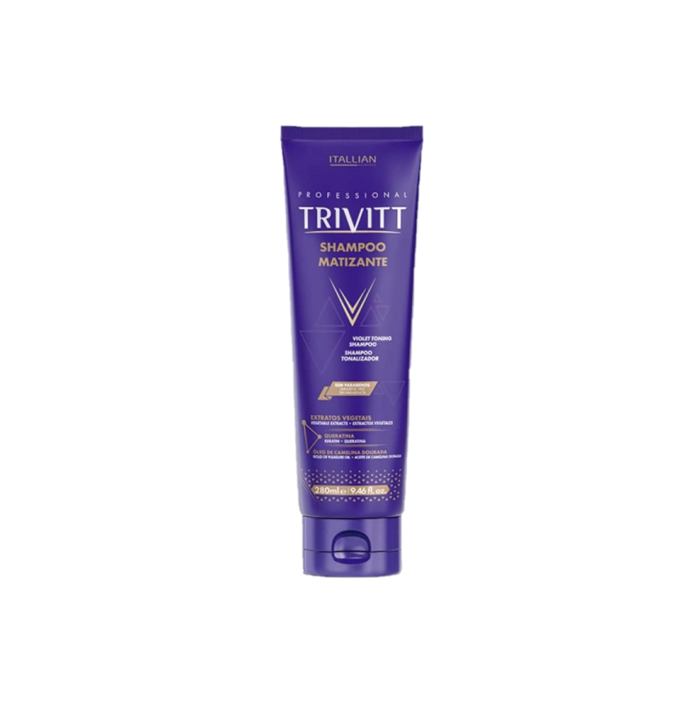 Trivitt Matizante - Shampoo 280ml Produto: Trivitt Matizante - Shampoo 280ml