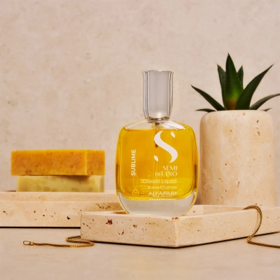 Produto: Óleo Capilar Cristalli Liquidi Alfaparf Milano Professional Semi Di Lino Sublime 50ml