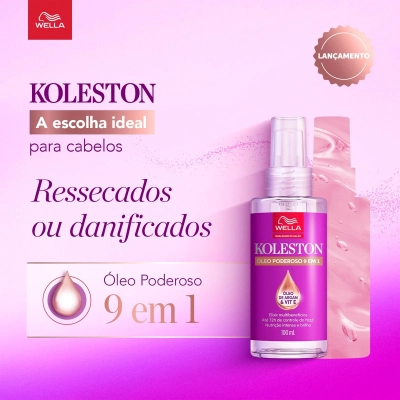 Produto: Wella Koleston Poderoso 9 em 1 - Óleo Capilar 100ml