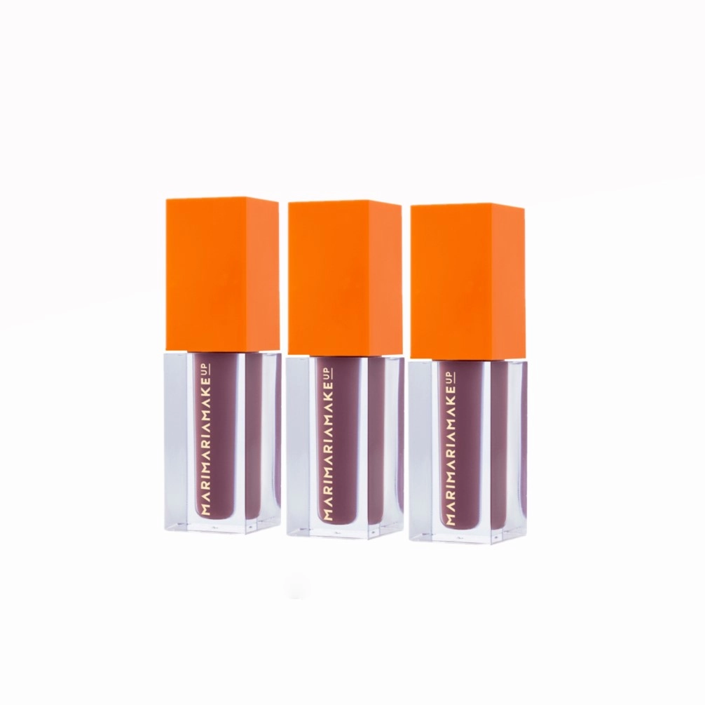 Produto: Kit Mari Maria Makeup Ginger Matte Fancy - Batom Líquido (3 unidades)