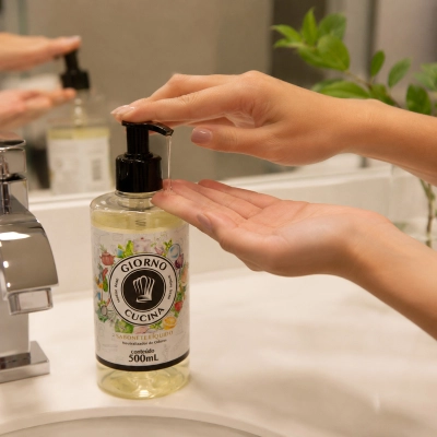 Kit Sabonete Líquido e Lava-louças Giorno Cucina 2 Produtos Produto Kit Sabonete Líquido e Lava-louças Giorno Cucina 2 Produtos