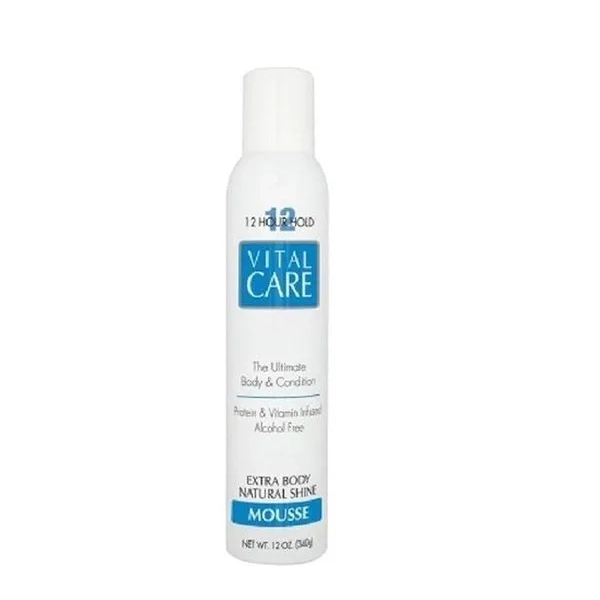 Produto: Mousse Vital Care 12h Extra Body Natural Shine - 340g