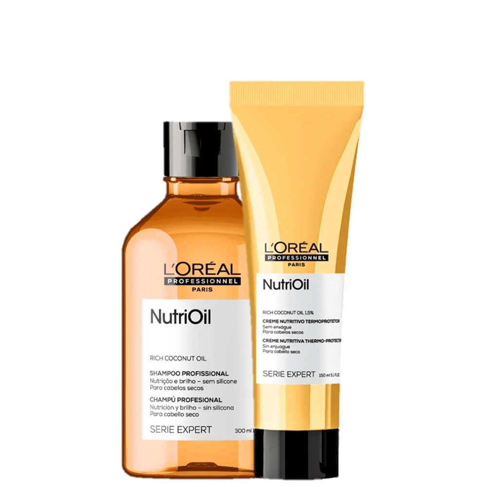 Kit L'Oréal Professionnel Serie Expert NutriOil Nutrição (2 Produtos) Produto: Kit L'Oréal Professionnel Serie Expert NutriOil Nutrição (2 Produtos)