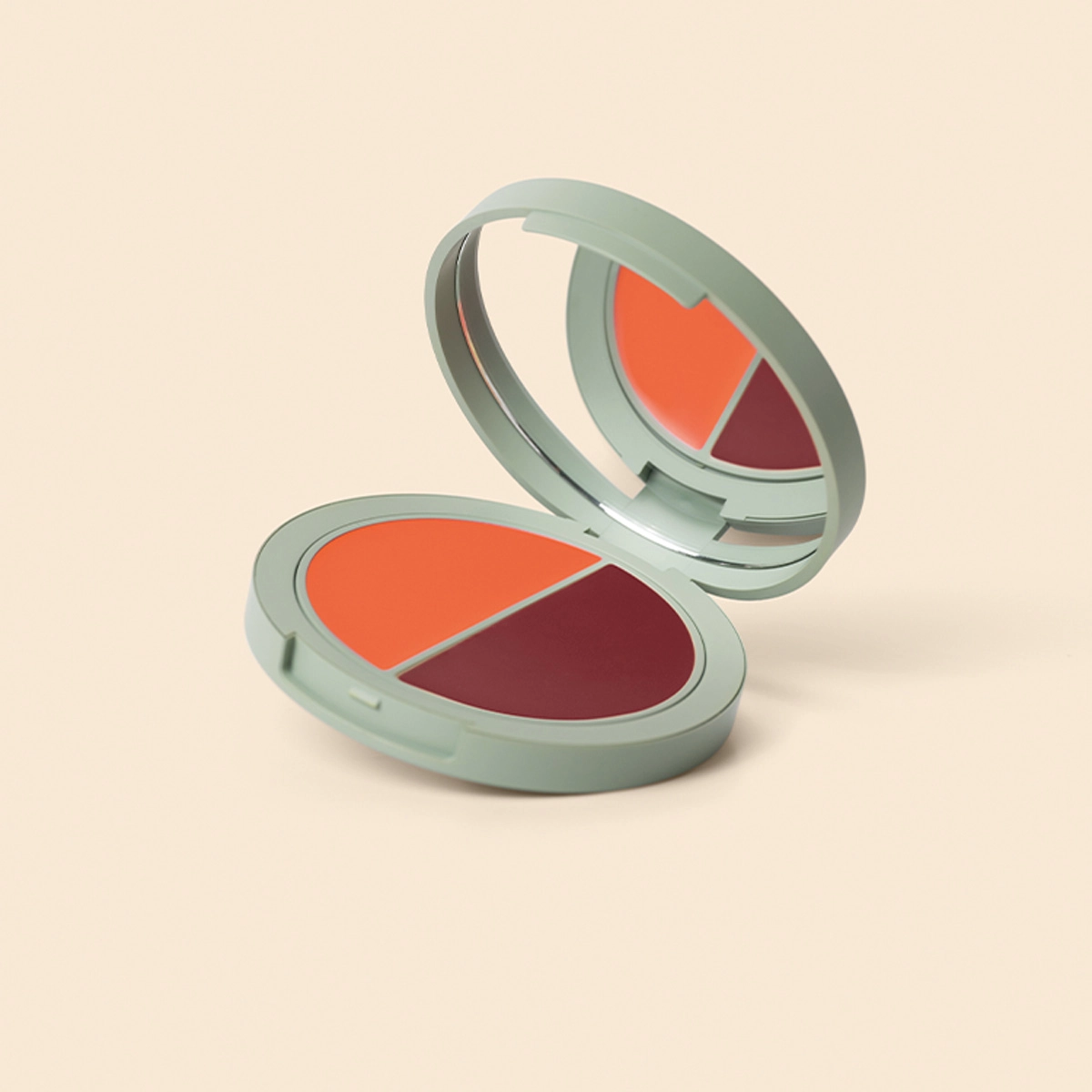 Produto: Care Natural Beauty Duo Savana Orange Plum - Blush e Iluminador 10g