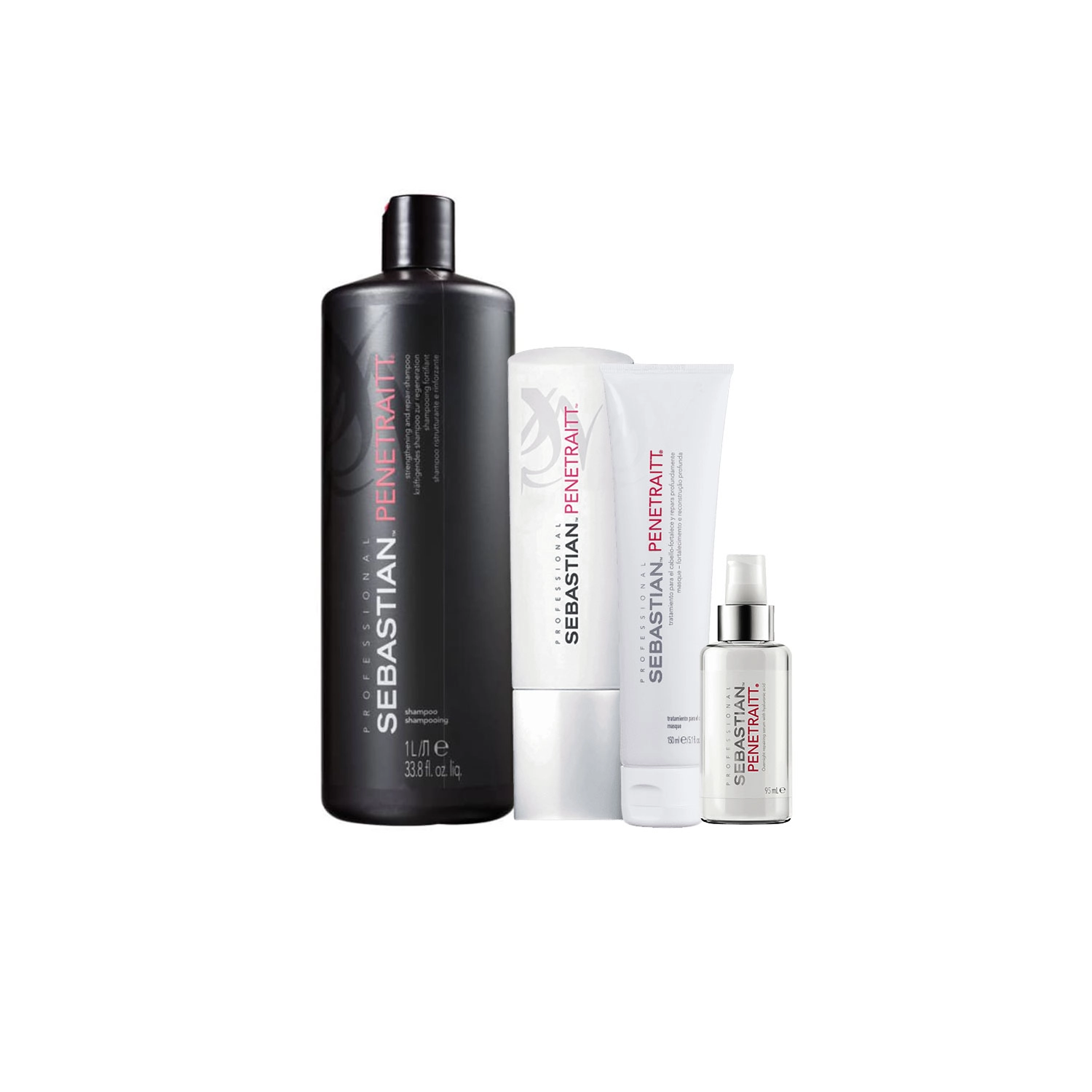 Produto: Kit Sebastian Profissional Penetraitt Deep Hydration (4 produtos)
