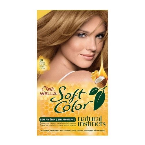 Tonalizante Soft Color 80 Louro Claro Produto: Tonalizante Soft Color 80 Louro Claro