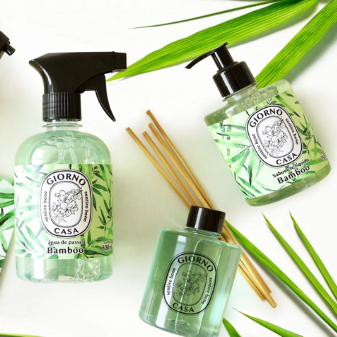 Produto: Kit Giorno Casa Sentire Bene Bamboo - Difusor de Ambientes 250ml (2 unidades)