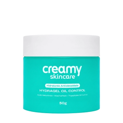 Produto: Gel Hidratante Facial Hydragel Oil Control Creamy Skincare 50g