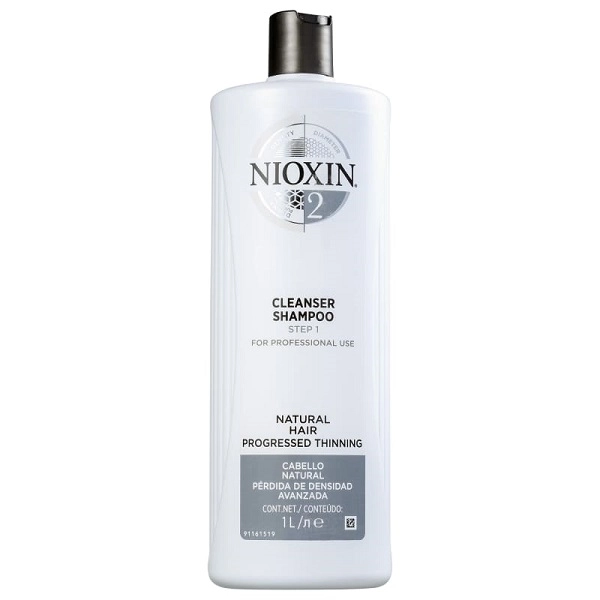 Produto: Nioxin Sistema 2 - Shampoo Contra Afinamento Capilar 1L