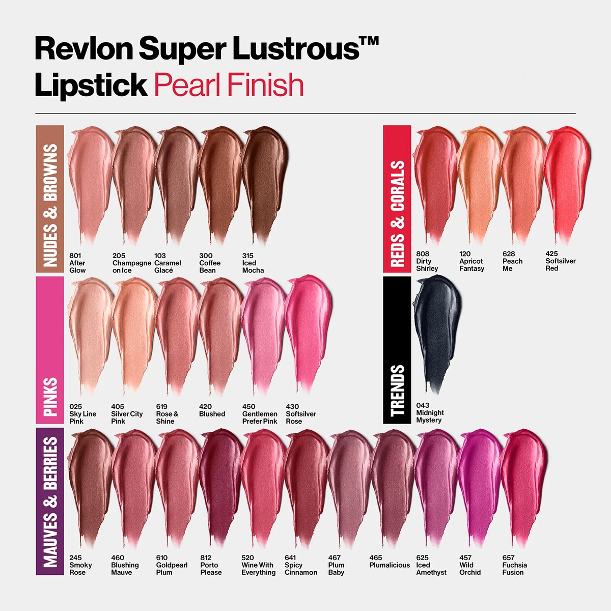 Produto Batom Super Lustrous Blushed Revlon Super Lustrous 4,2g