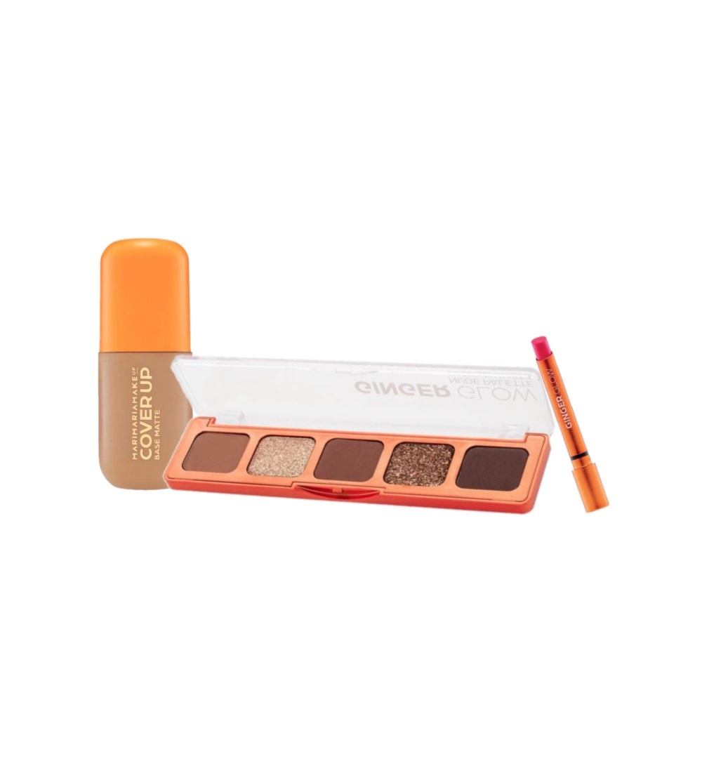 Kit Mari Maria Makeup Ginger Nude Bold Cover Up MM13 (3 produtos) Produto: Kit Mari Maria Makeup Ginger Nude Bold Cover Up MM13 (3 produtos)