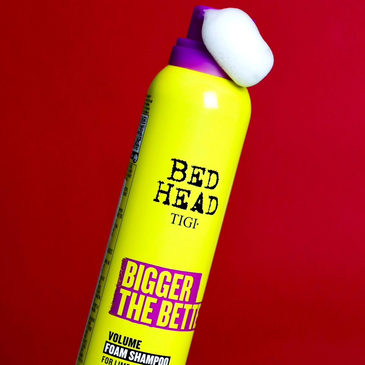 Shampoo em Espuma Bigger The Better Tigi Bed Head 200ml Produto Shampoo em Espuma Bigger The Better Tigi Bed Head 200ml