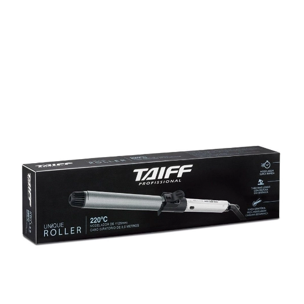 Produto Modelador de Cachos Unique Roller 25mm Bivolt Taiff Unique