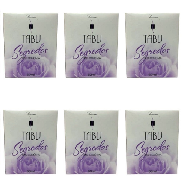 Produto: Tabu Deo Colônia - Segredo 60ml C/6