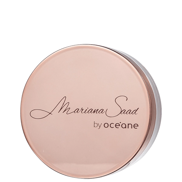 Produto Kit Pó Iluminador Skin Shine Rose Gold 6g e Pincel MS7 Océane Mariana Saad
