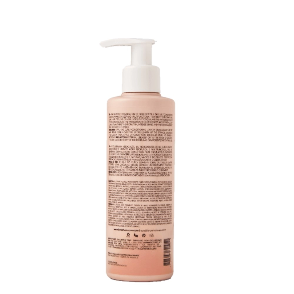 Produto: Braé Go Curly Leave-in 200ml