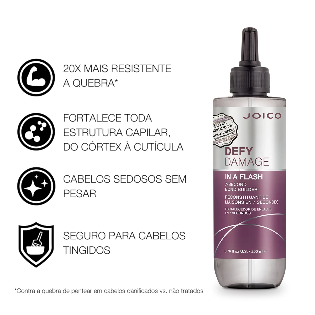 Produto Máscara Líquida Defy Damage In A Flash Joico 200ml