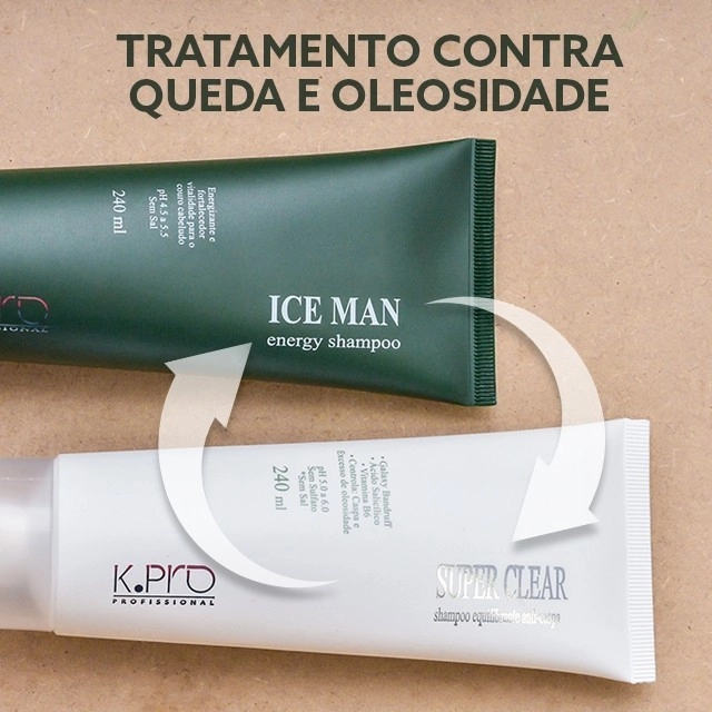 Produto Shampoo Anticaspa Super Clear K.Pro Profissional 240ml