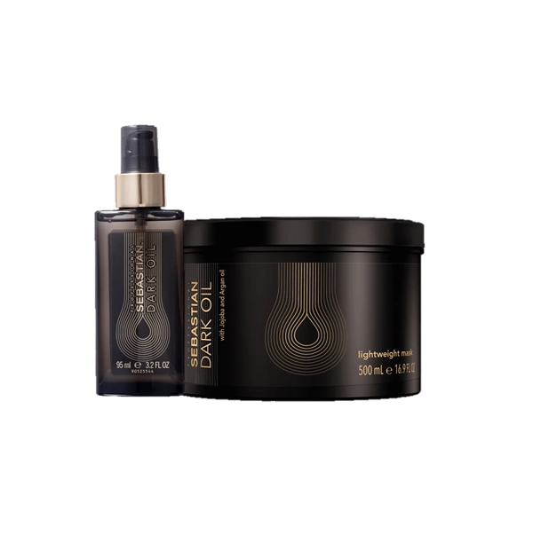 Produto: Kit Sebastian Professional Dark Oil Mascara Capilar 500ml e Oleo Capilar 95ml