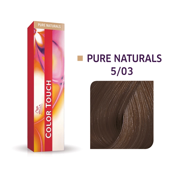 Produto: Tonalizante Color Touch 5/03 Castanho Claro Natural Dourado Wella Professionals 60g