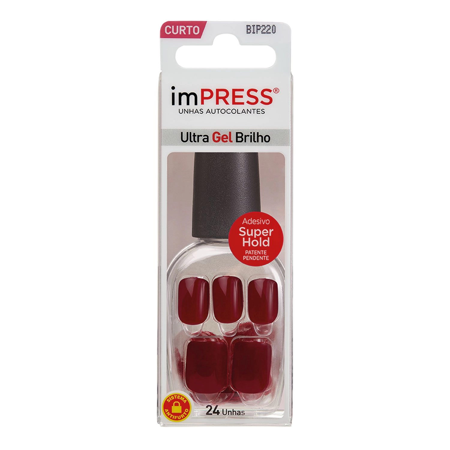 Produto: KISS NY UNHA IMPRESS COLOR CT MATCHMAKER BIP220BR - CURTO