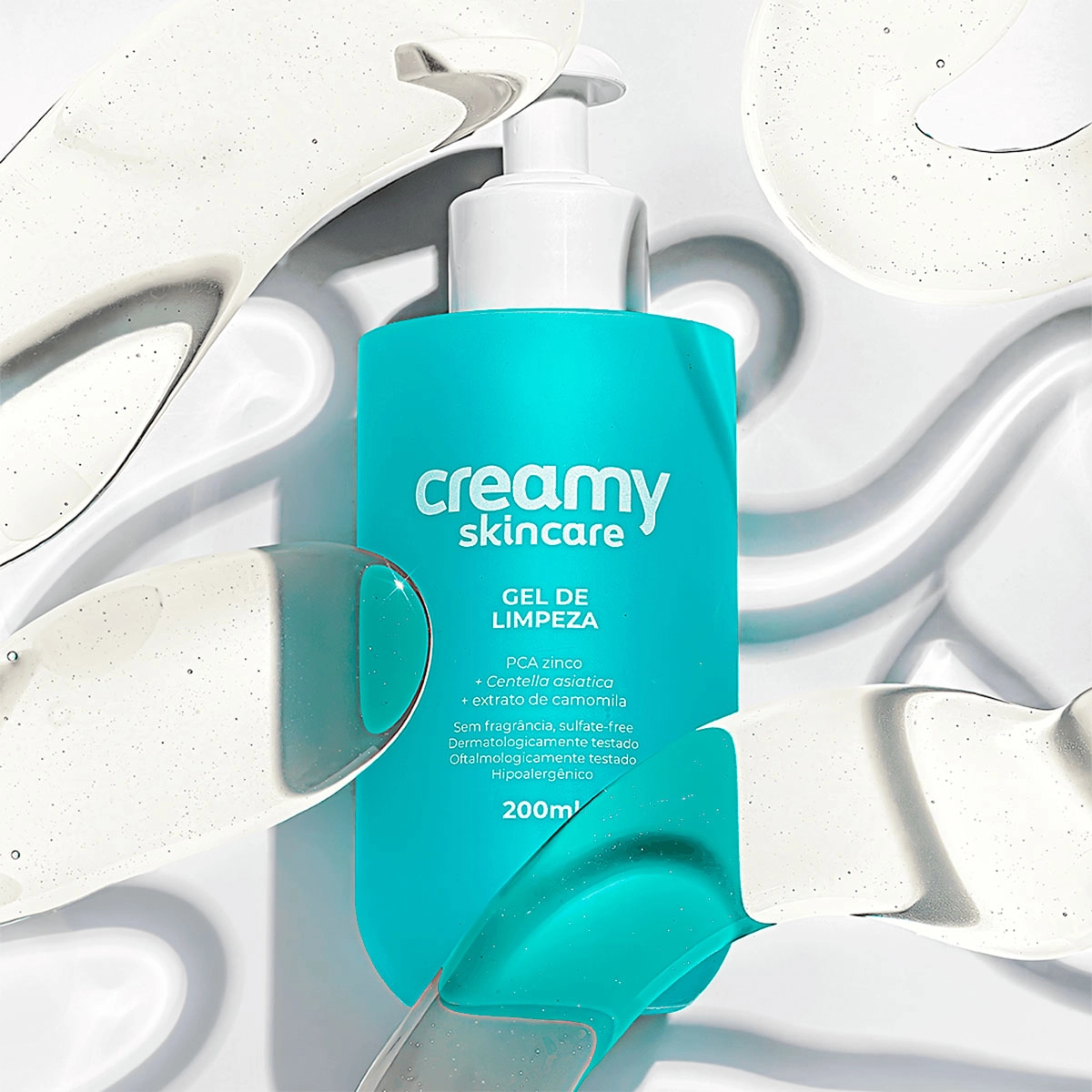 Gel De Limpeza Facial Creamy Skincare 200ml Produto Gel De Limpeza Facial Creamy Skincare 200ml