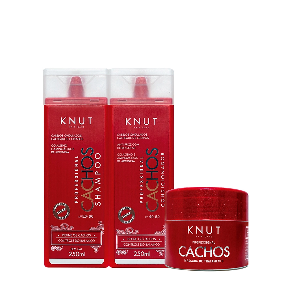 Produto: Kit Knut Professional Cachos Home Care (3 produtos)