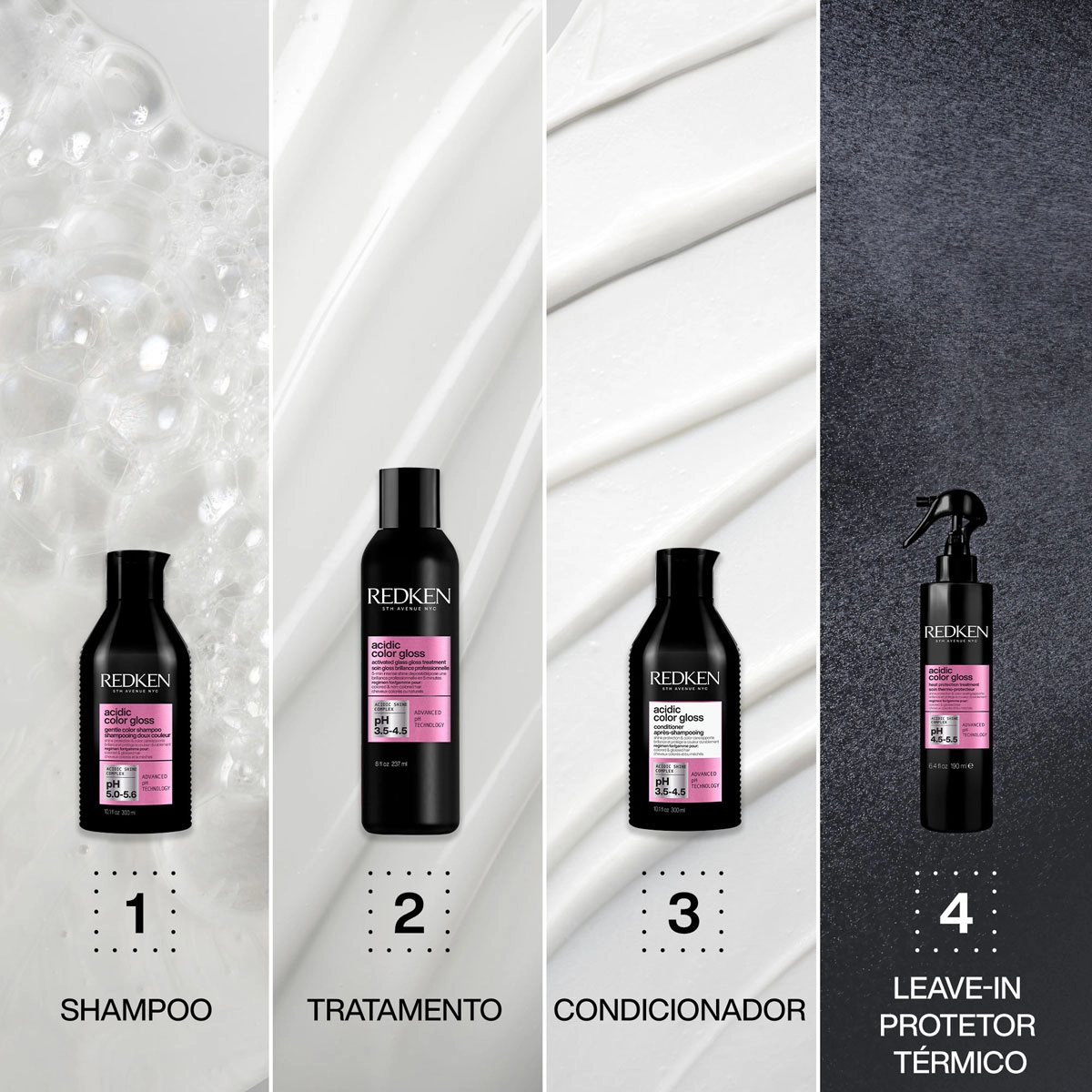 Produto: Shampoo Acidic Color Gloss Redken Acidic Color Gloss 1 Litro