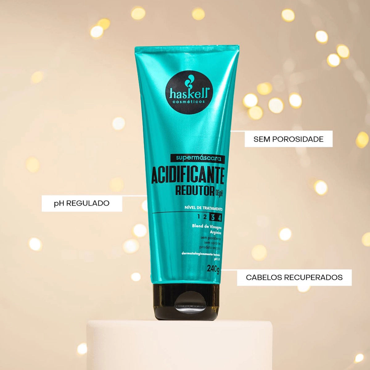 Produto: Kit Haskell Acidificante Shampoo+Supermáscara (2 produtos)