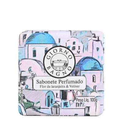 Produto: Giorno Bagno Flor de Laranjeira & Vetiver - Sabonete Natural 100g