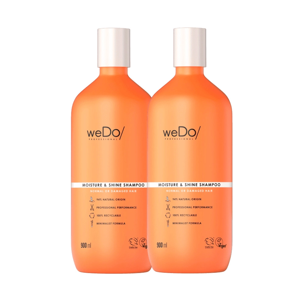 Kit WeDo Professional Moisture & Shine - Shampoo 900ml (2 unidades) Produto: Kit WeDo Professional Moisture & Shine - Shampoo 900ml (2 unidades)